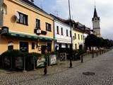 Ostrov nad Oh - historick centrum msta