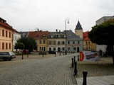 Ostrov nad Oh - historick centrum msta