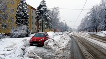 (polo) Ladovsk zima v Ostrav