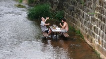 Siesta v Lznch Blohrad...:-)